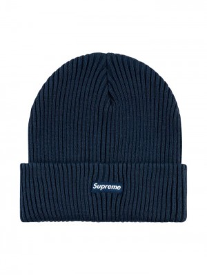 Supreme Anchos Rib Logo Azul Marino Azules | BOID5756