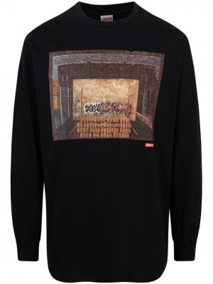Supreme Attorney Calle Long-sleeve Negros | SCED3605