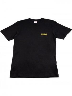 Supreme Automobili Lamborghini Logo-print Black  | JYZG2760