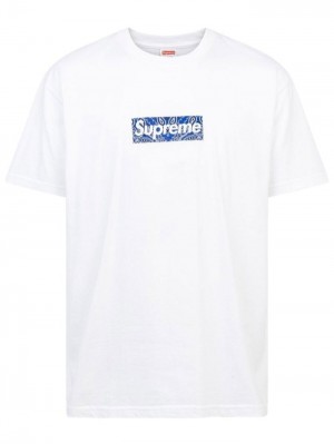 Supreme Bandana Box-logo Blancos | VCYF5928