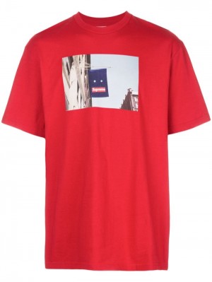 Supreme Banner Estampados-print Rojos | HARW4214