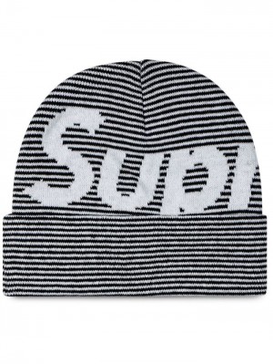 Supreme Big Logo De Punto Negros | OCVK7309