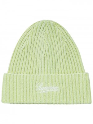 Supreme Bleached Rib-knit Verdes | ZCDK9216