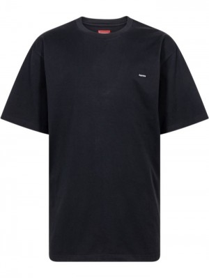 Supreme Box Logo Corta-sleeve Negros | AMLD5923
