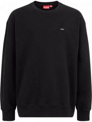 Supreme Box Logo Crew-neck Sweatshirt Negros | QBUW2805