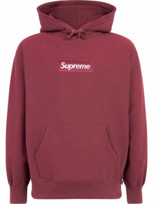 Supreme Box Logo "Fw 21" Sneakers Rojos | IPUV4459