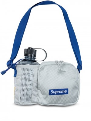 Supreme Box-logo Side Bag Grises | FAZU7613