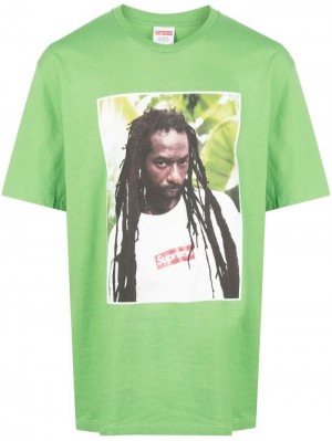 Supreme Buju Banton Photograph-print Verdes | WPUA0448