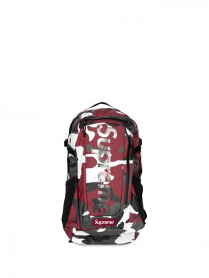 Supreme Camouflage-print Rojos | ZJXH9761