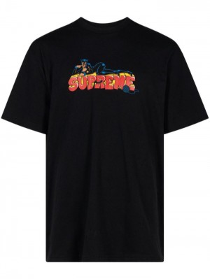 Supreme Catwoman Logo-print Negros | WOGY4950
