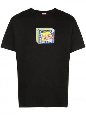 Supreme Cheese Estampados-print Negros | OBAR8012