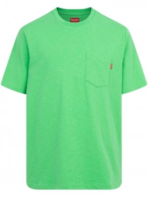 Supreme Chest Pocket Algodon Verdes | PZHR9800