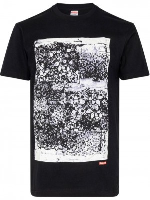 Supreme Christopher Lana Untitled 1995 Crew Neck Negros | UESY7341