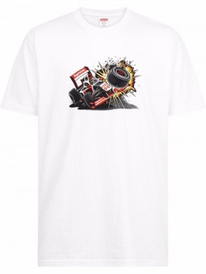 Supreme Crash Estampados-print Blancos | KWRB8897