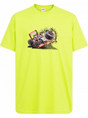 Supreme Crash Estampados-print Verdes | JKUU3664
