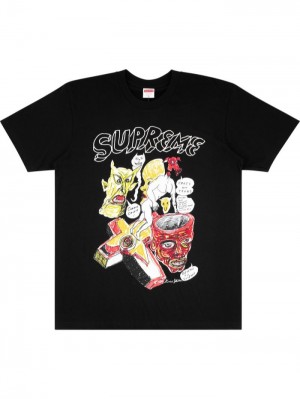 Supreme Daniel Johnston Negros | AMAK5314