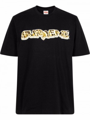 Supreme Diamond Logo-print Negros | MMGU6403