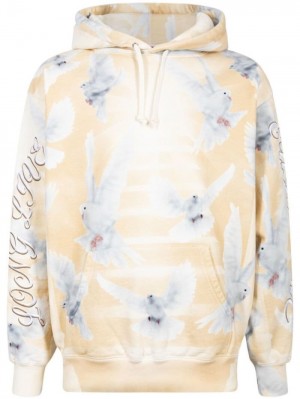 Supreme Doves Estampados-print Amarillos | FBAB4602