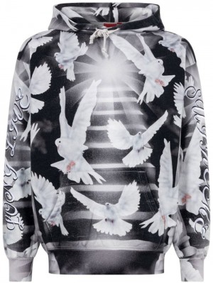 Supreme Doves Estampados-print Negros | BRMF8510