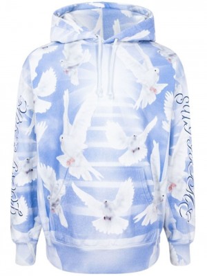 Supreme Doves-print Azules | VXEB5198