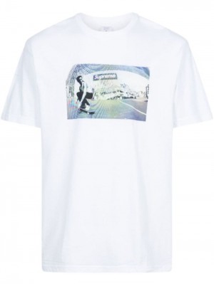 Supreme Dylan Photograph-print Blancos | ZPAC3462
