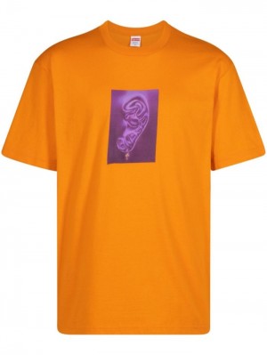 Supreme Ear Estampados-print Naranjas Morados | DKYT4276