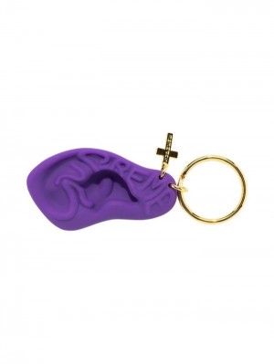 Supreme Ear Logo-embossed Morados | HAPN8289
