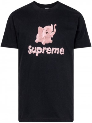 Supreme Elephant Estampados-print Negros | JYNL3413
