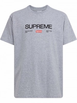 Supreme Est 1994 Crew Neck Grises | IOSH6235