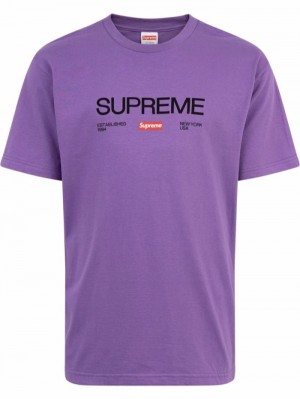 Supreme Est 1994 Logo-print Morados | SUHL6474