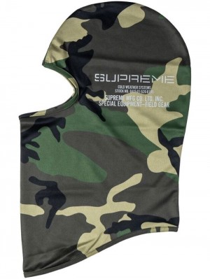 Supreme Field Gear Ligeros Balaclava Verdes | RBPF6242