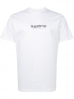 Supreme Five Boroughs Logo-print Blancos | NNBZ5118
