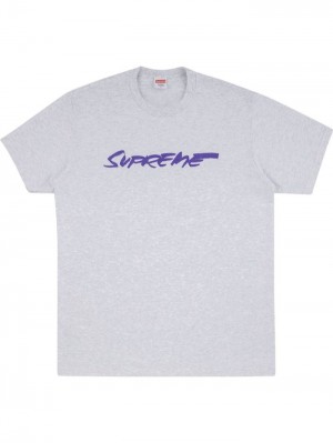 Supreme Futura Logo Grises | JKNW5818