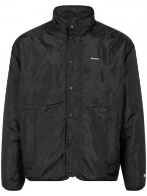 Supreme Geo Reversible Windstopper Fleece Jacket Negros | FPNV5793