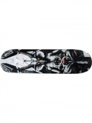 Supreme Giger Estampados-print Skateboard Negros | TCJD9290