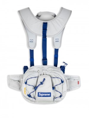 Supreme Harness Cintura Bag Grises Claro Azul Rey Azules | NCBC7782