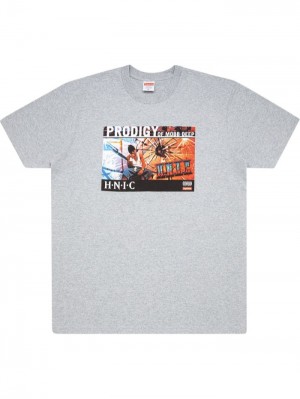 Supreme Hnic Crew-neck Grises | DDXZ4853