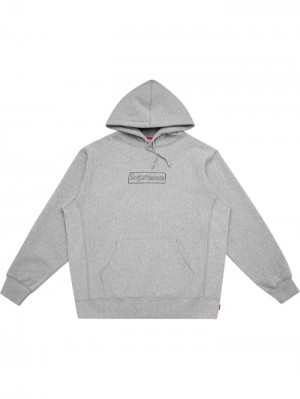 Supreme Kaws Chalk Logo Grises | EFNE0542