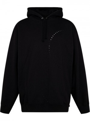 Supreme Laser Cut S Logo Negros | SKMS9612
