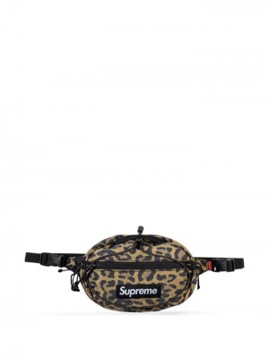 Supreme Leopard-print Cintura Bag Brown  | YUQG0757