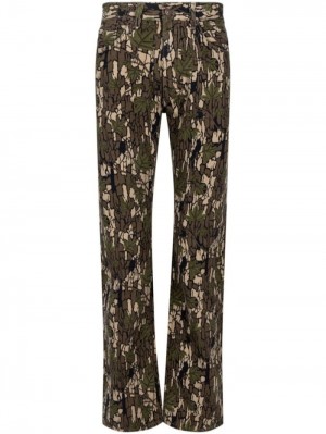 Supreme Levi's 505 Zip Fly Lona Jean Verdes | SUMZ9353