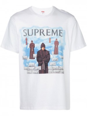 Supreme Levitation Crew Neck Blancos | GDYE3856