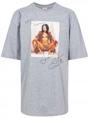 Supreme Lil Kim Print Grises | ORVX4804
