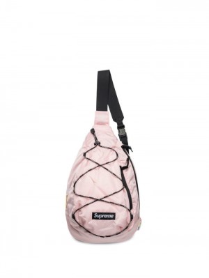 Supreme Logo-patch Sling Bag Rosas | IVIP2619