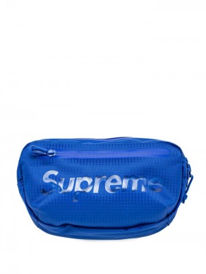 Supreme Logo-print Cintura Bag Azules | OSUS7413