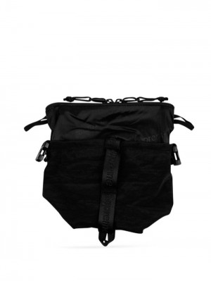 Supreme Logo-print Neck Pouch Negros | WDJL9503