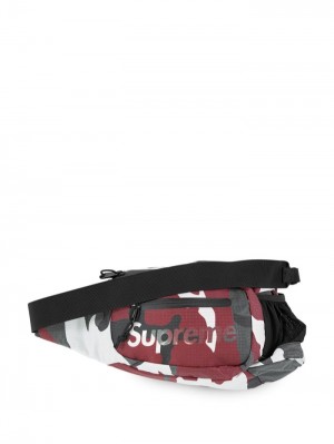 Supreme Logo-print Sling Bag Rojos | GHID2109
