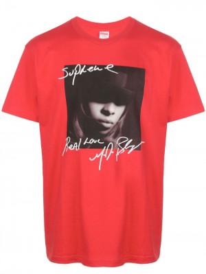 Supreme Mary J. Blige Print Rojos | BFGW5279