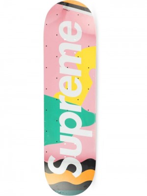 Supreme Mendini Estampados-print Skateboard Rosas | THGF1217