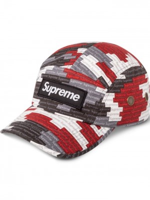 Supreme Military Logo-print Camp Rojos | EPIG6992